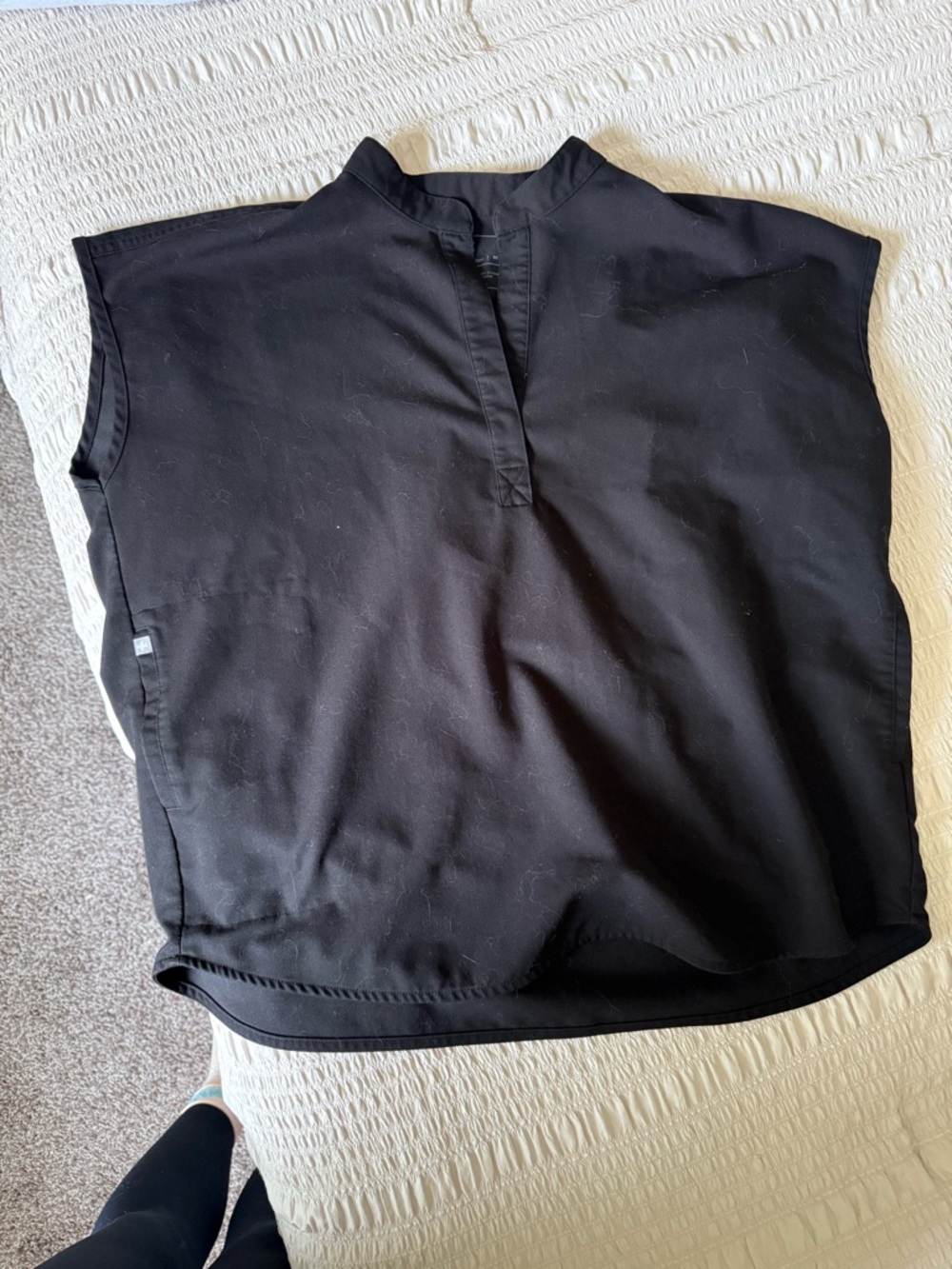 Rafaela oversized scrub top